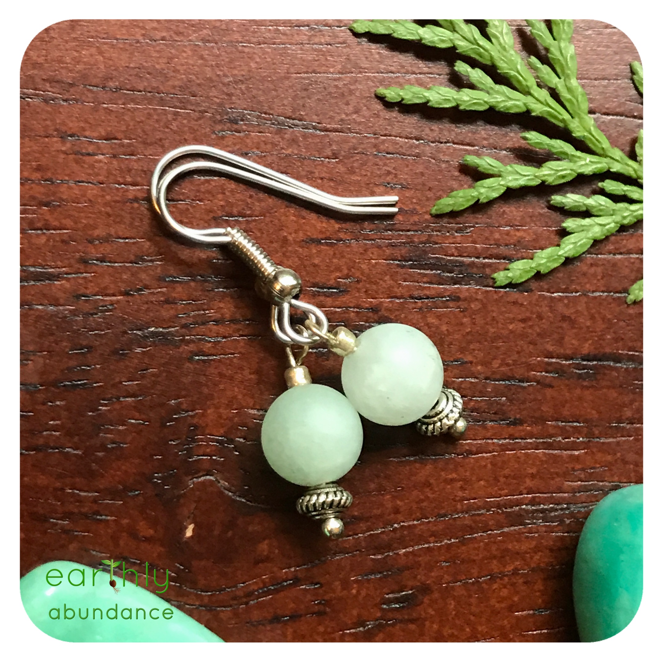 8603 Amazonite Earrings