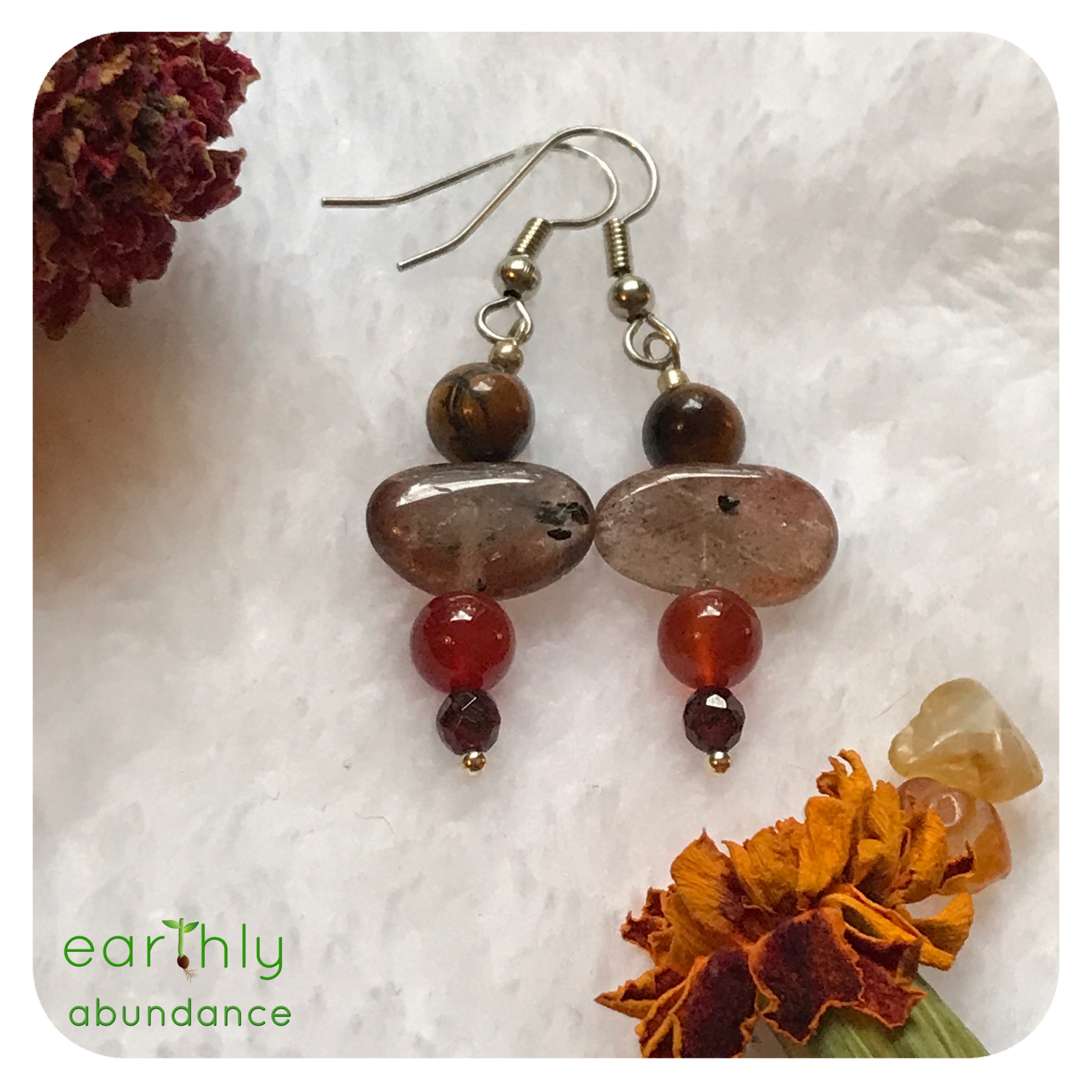 8581 Creative Fire Earrings