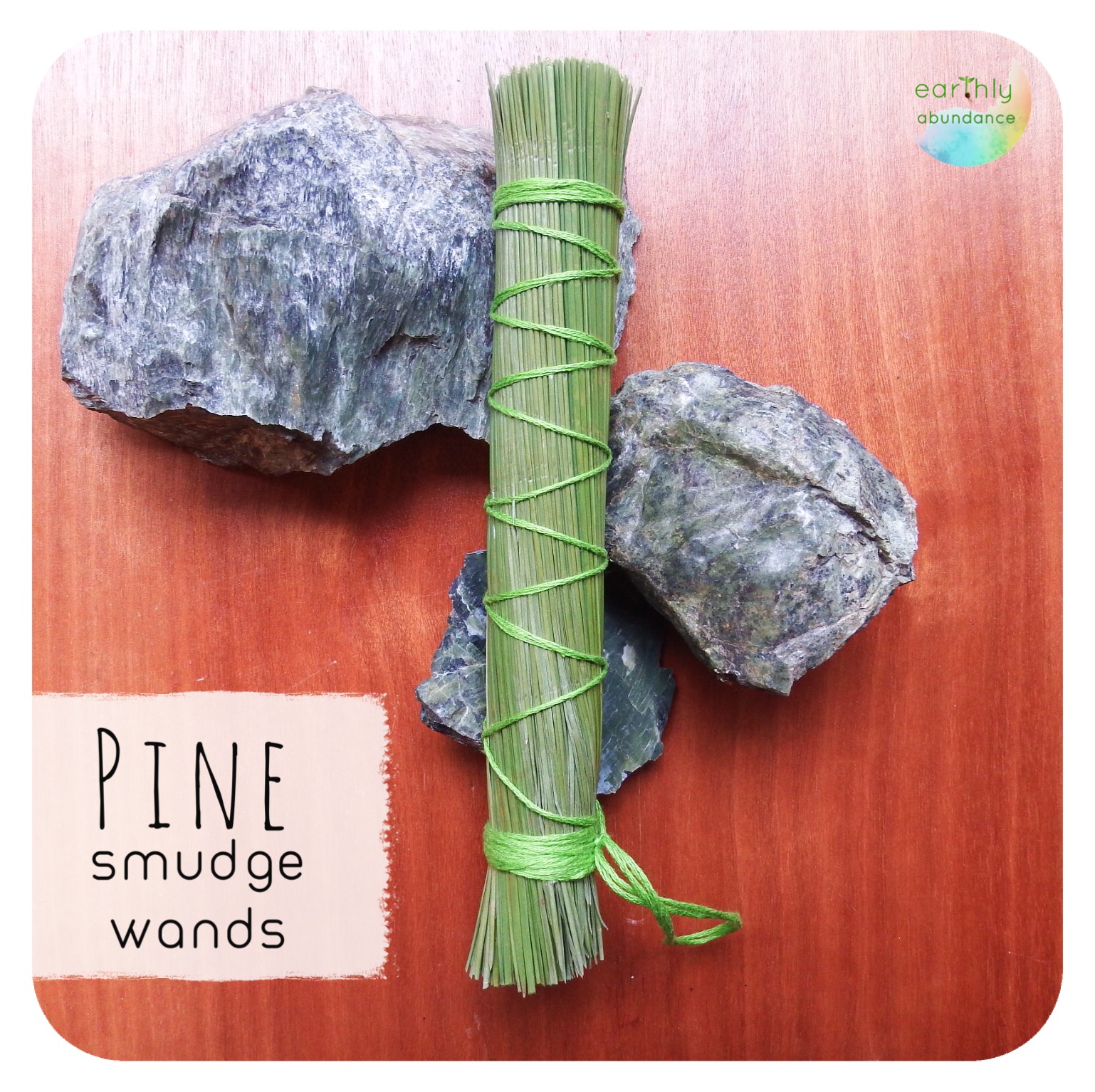 SOLD OUT 8292 Pine Smudge Wand