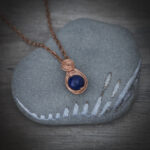 11220 Lapis + Copper Necklace