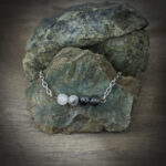 11225 Tourmalinated Quartz Bar-style Necklace