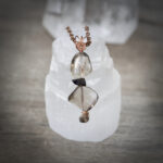 11269 Smoky Quartz + Copper Necklace