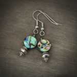 11256 Paua Shell Earrings