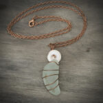 11310 Upcycled Seaglass + Shell Necklace