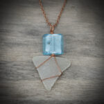 11314 Upcycled Seaglass Necklace